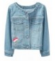 Crazy Girls Sleeve Denim Jacket