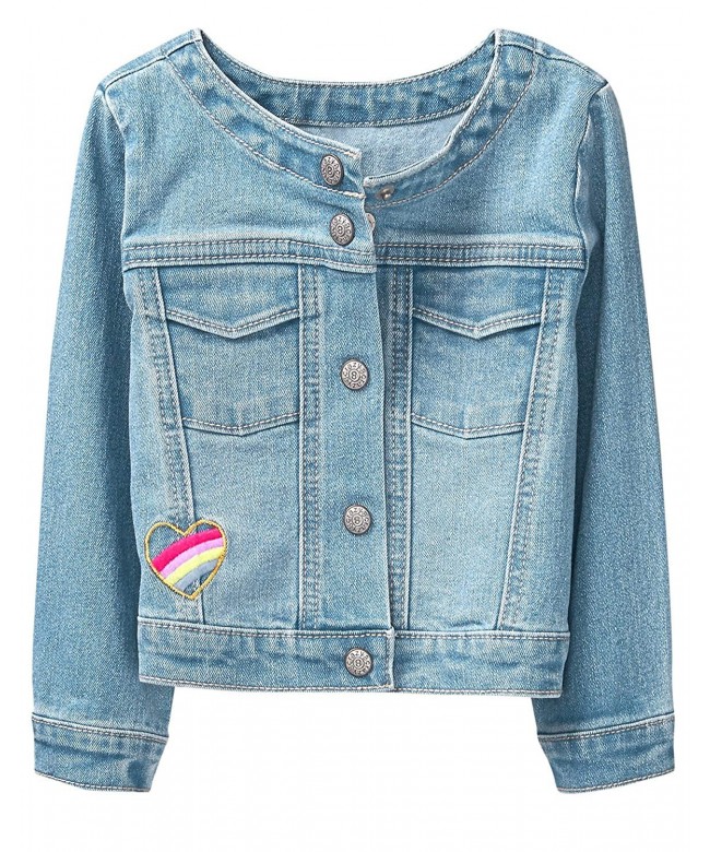 Crazy Girls Sleeve Denim Jacket