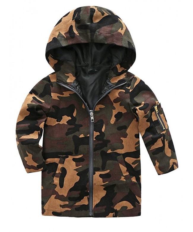 Abolai Cotton Camouflage Jacket Outwears