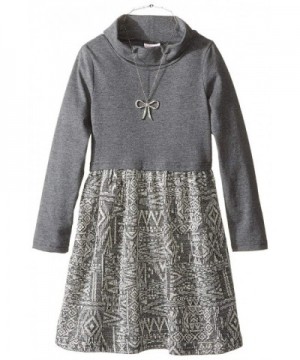 Youngland Girls Printed Removable Necklace