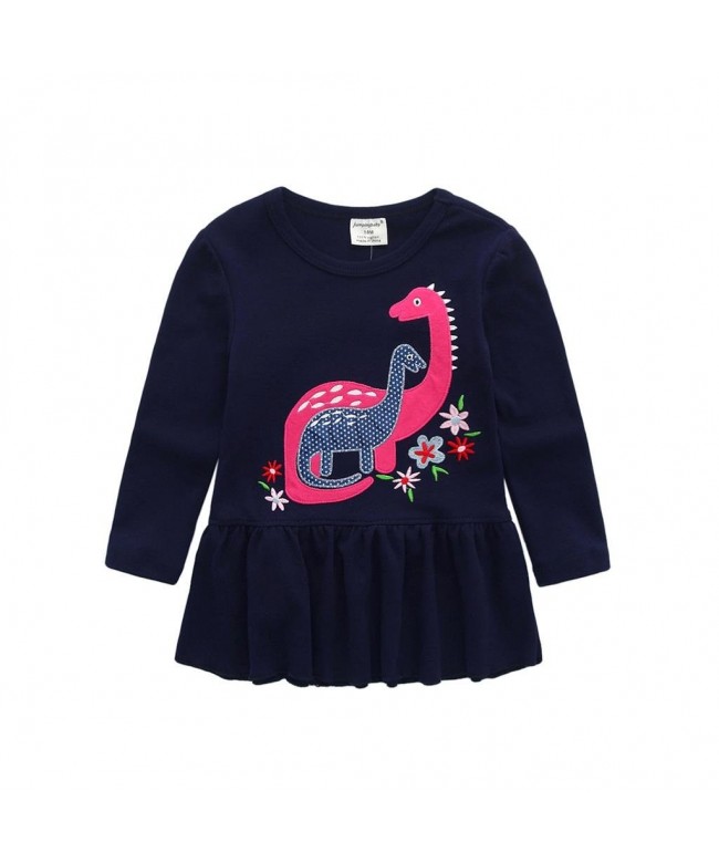 Koupa Little Applique Dinosaur T Shirt