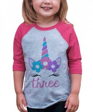 ate Apparel Birthday Unicorn Raglan