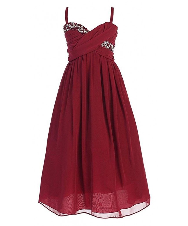 little girl chiffon dresses