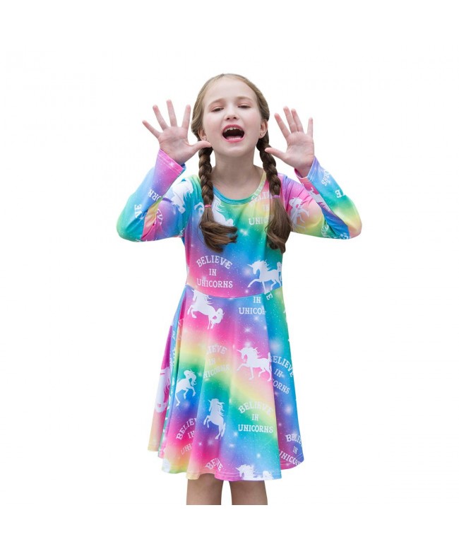 Unicorn Sleeve Rainbow Clothes Outfits