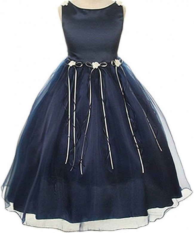 BluNight Collection Rosebud Ribbons Dresses