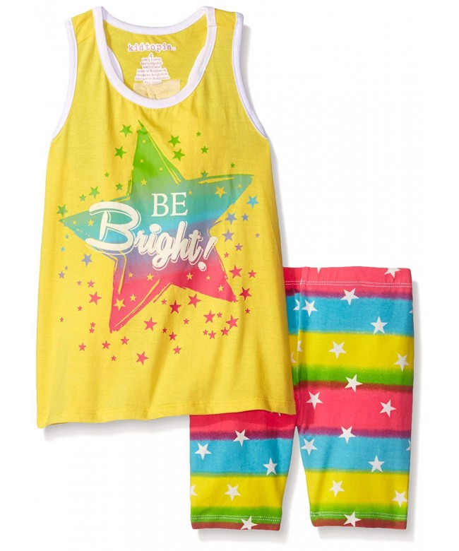 Kidtopia Girls Bright Stripes Stars