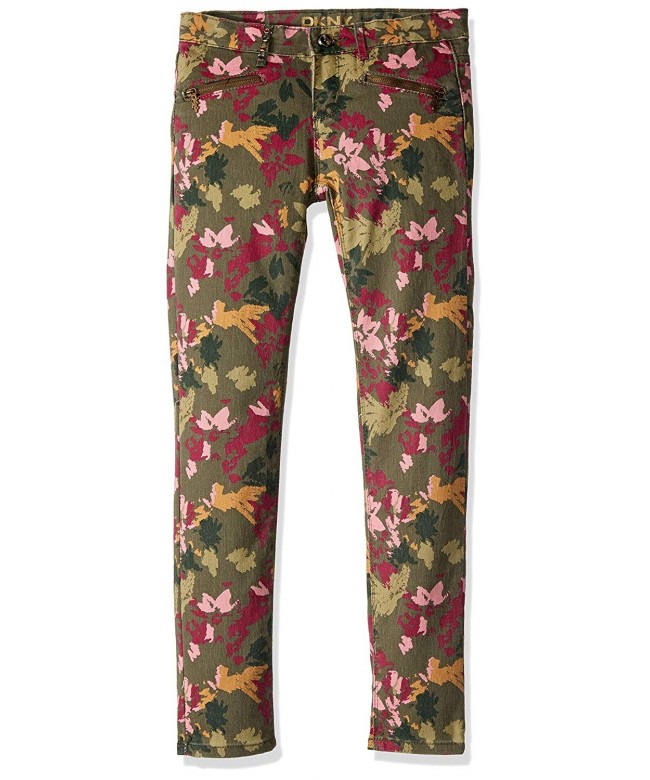 DKNY Girls Camo Floral Jeans