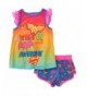 Wonder Woman Girls Short Set