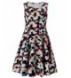 RAISEVERN Summer Flower Printed Sleeveless