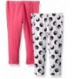 Flapdoodles Girls Printed Solid Legging