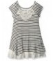 Beautees Girls Stripe Swing Crochet