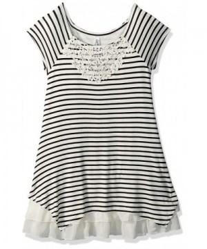 Beautees Girls Stripe Swing Crochet