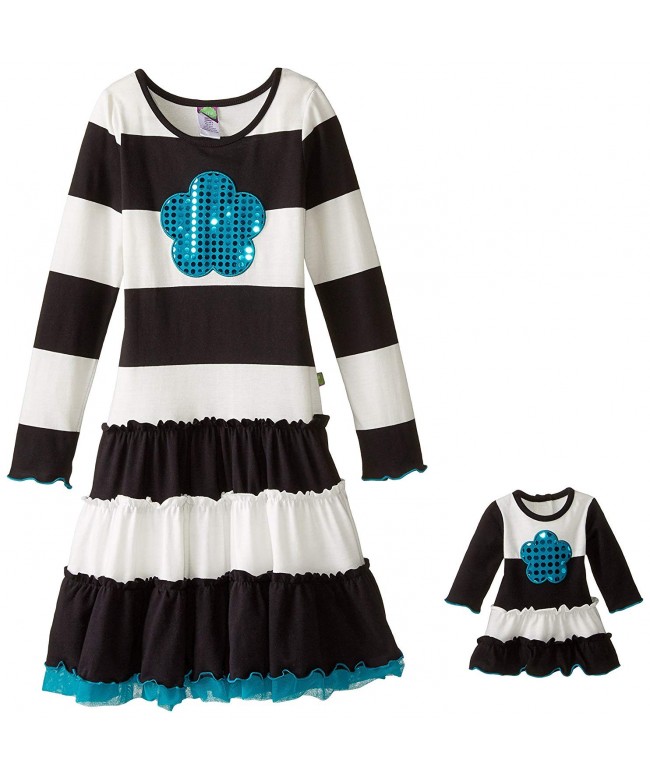 Dollie Me Stripe Sequin Applique