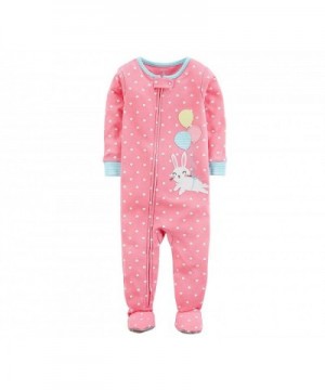 Carters Little Girls Cotton Pajamas