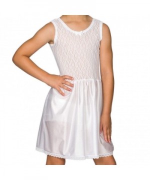 Collections Little Girls White Stretch