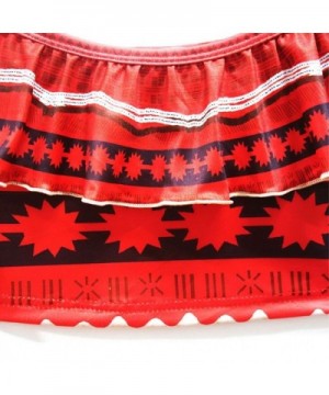 Little Girls Moana Adventure Two-Piece Swimwear - Red - C718DXTXKE7