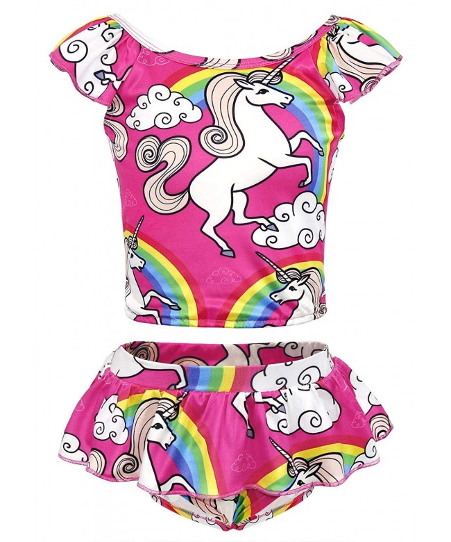 AmzBarley One Pieces Swimwear Unicorn Swim