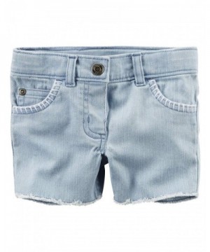 Carters Girls Cut Off Light Shorts