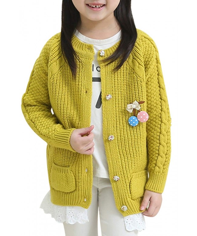 JiaYou Spring Cardigan Sweater Pockets