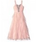 Speechless Girls Waterfall Tulle Dress