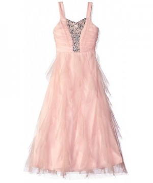 Speechless Girls Waterfall Tulle Dress