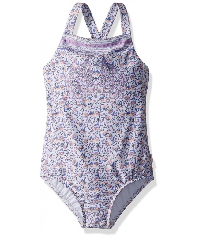 Seafolly Girls Ruffle Piece Swimsuit