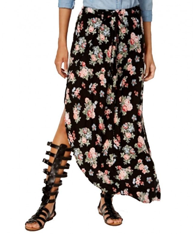 Ultra Flirt Juniors Printed Skirt