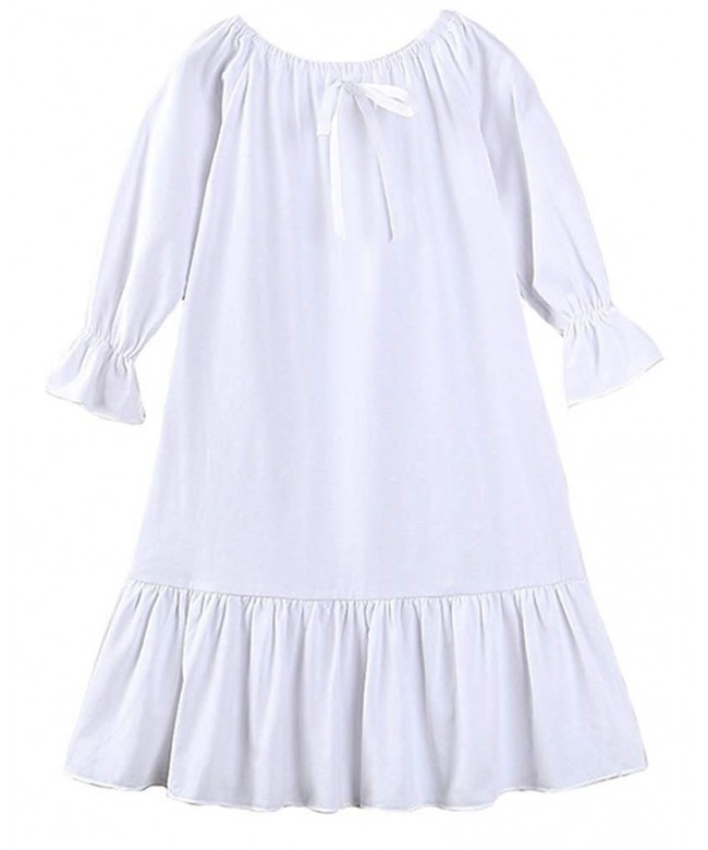 Coralup Toddler Sleeve Sleepwear Nightgowns