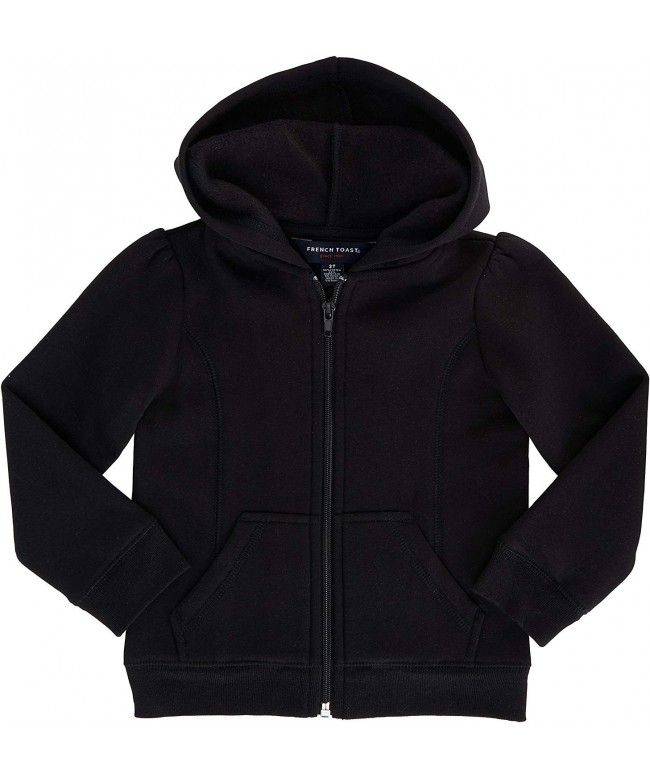School Uniform Girls Sweatshirt Fleece Hoodie - Black - CG12NAGGO8F