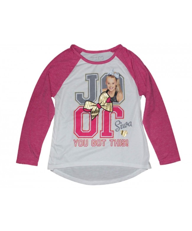 JoJo Siwa Girls Raglan Shirt