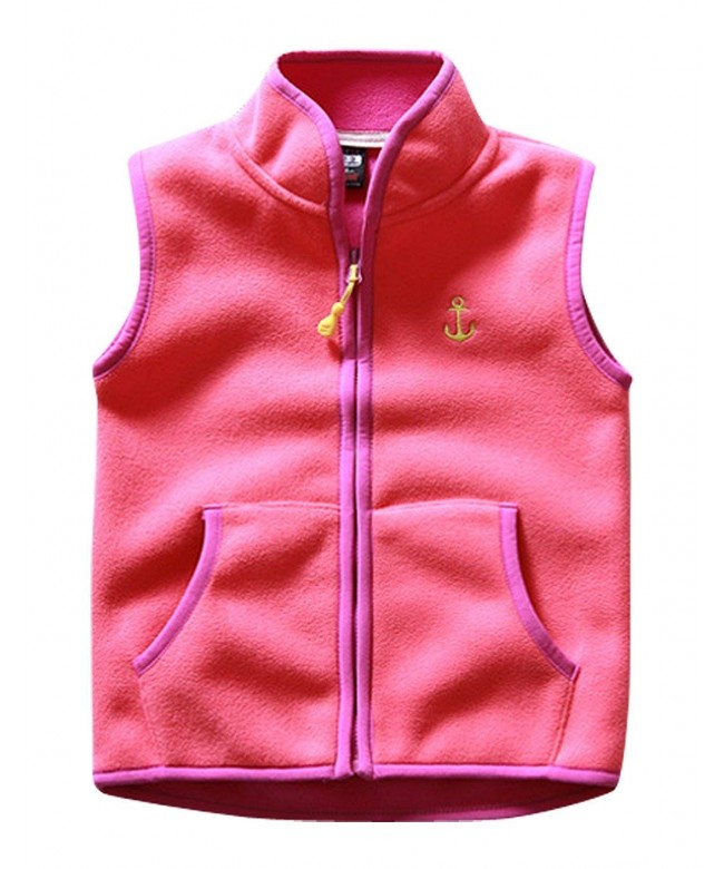 Aivtalk Fleece Zipper Pocket Sleeveless