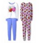 Shopkins Girls Piece Pajama Size