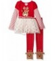 Little Lass Girls Reindeer Legging