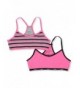 DKNY Girls 2 Pack Racer Bralettes