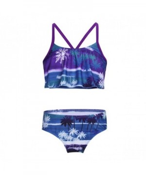 TiaoBug Tropical Swimsuits Swimwear Spaghetti