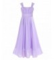 iEFiEL Wedding Chiffon Junior Bridesmaid