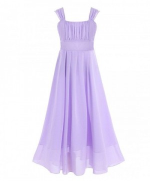 iEFiEL Wedding Chiffon Junior Bridesmaid