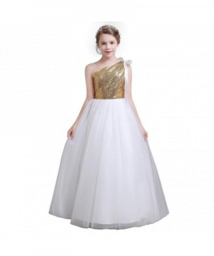 fairy Girl Bridesmaid Dresses Sequines