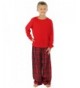 SleepytimePjs Kids Flannel Christmas Pajamas