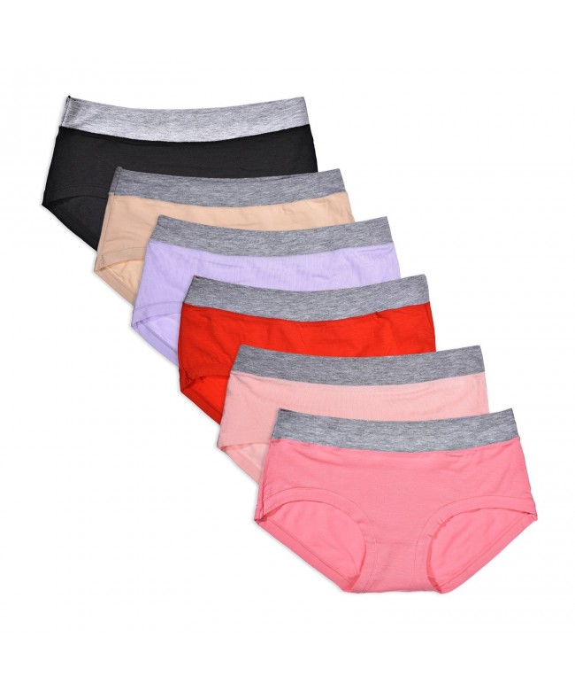 Cotton Panties Girl Underwear Brief Pack of Six - CZ185EEOT82