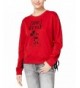 Freeze Juniors Graphic Lace up Sweatshirt