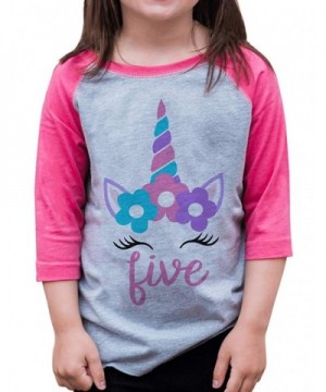 ate Apparel Birthday Unicorn Raglan