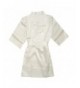 Rhinestone Satin Flower Girl Robe