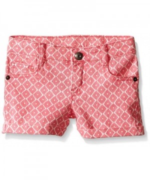 Crazy Girls Geometric Print Short