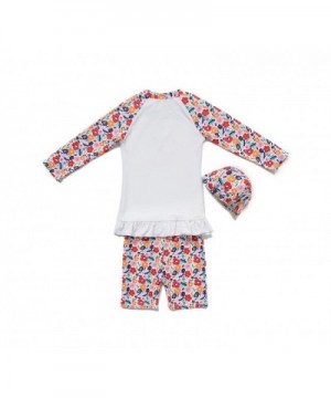 Designer Girls' Rash Guard Sets