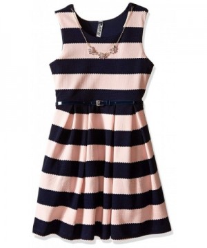 Beautees Girls Color Stripe Skater