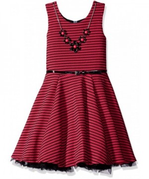 Beautees L62902702K Girls Skater Dress