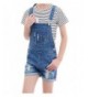 Cotton Jumpsuit Ripped Romper Shortalls