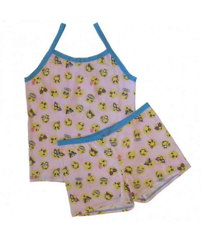 Girls Camisole Boxer Pajama Sleepwear