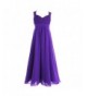 CHICTRY Junior Chiffon Wedding Bridesmaid